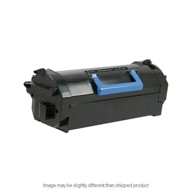 Lexmark 24B6015 XH black toner cartridge with blue handle