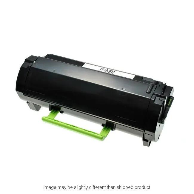 Lexmark 24B6186 SD YLD black toner cartridge with green handle