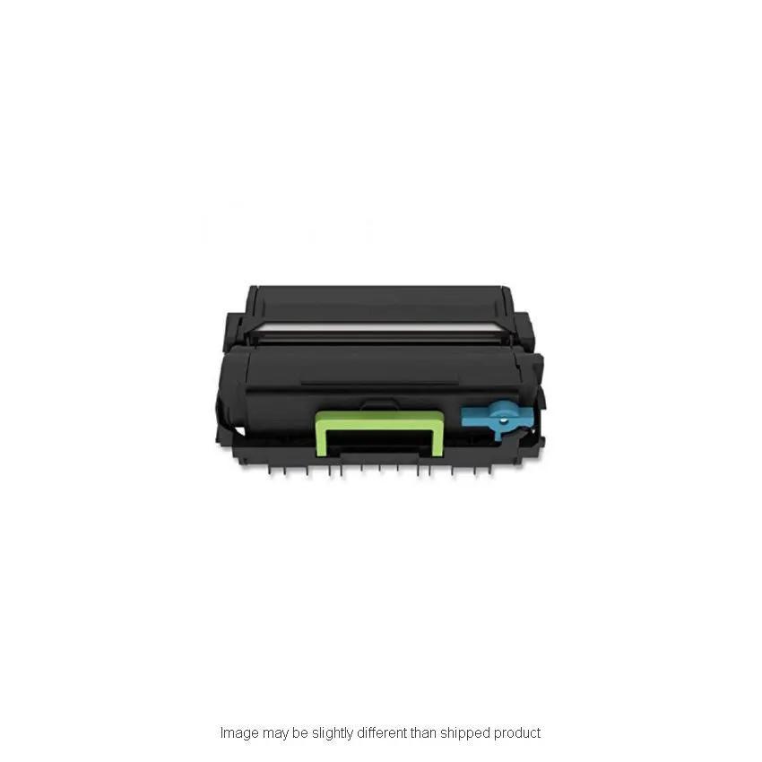 High-yield black Lexmark toner cartridge 55B1H00 for printers.
