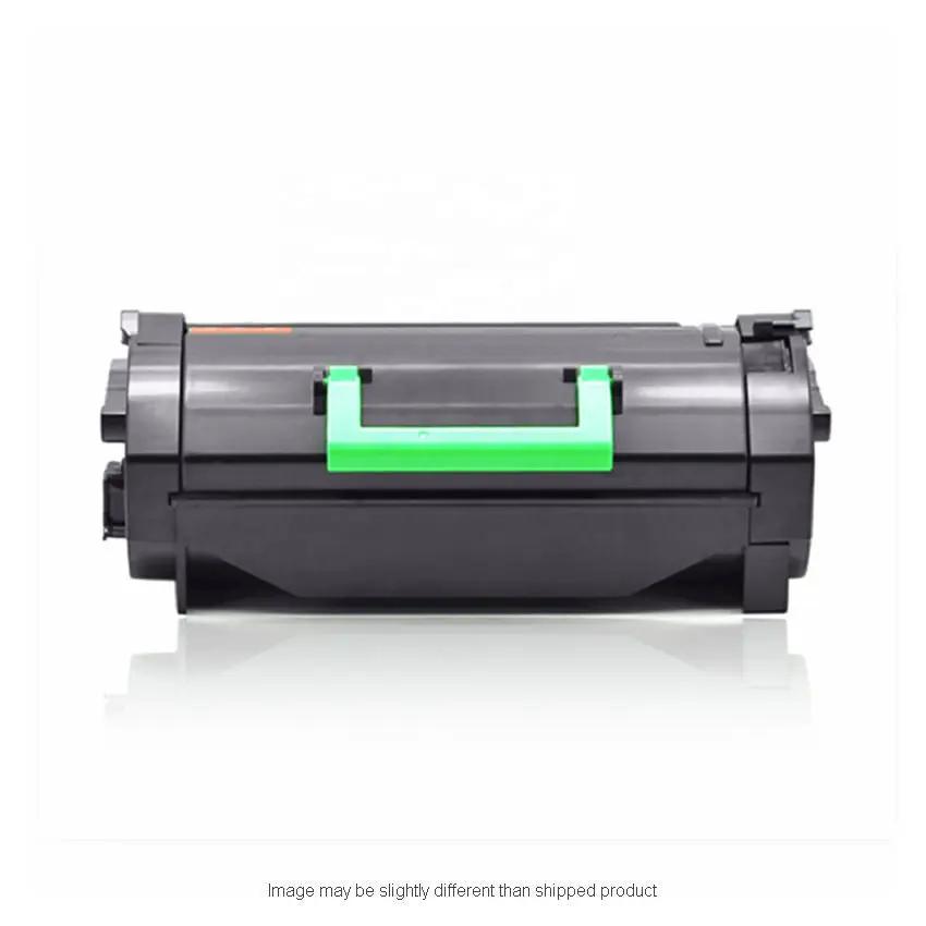 Lexmark 58D1H00 high-yield black toner cartridge with green handle by The Toner Depot