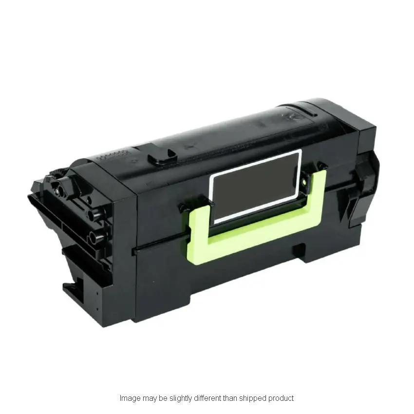 Lexmark 58D1X00 XH YLD black toner cartridge for high-yield printing by The Toner Depot
