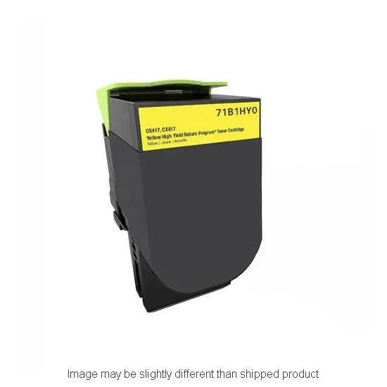 Lexmark hi-yield yellow toner cartridge for Lexmark printers; yellow high-yield toner by The Toner Depot