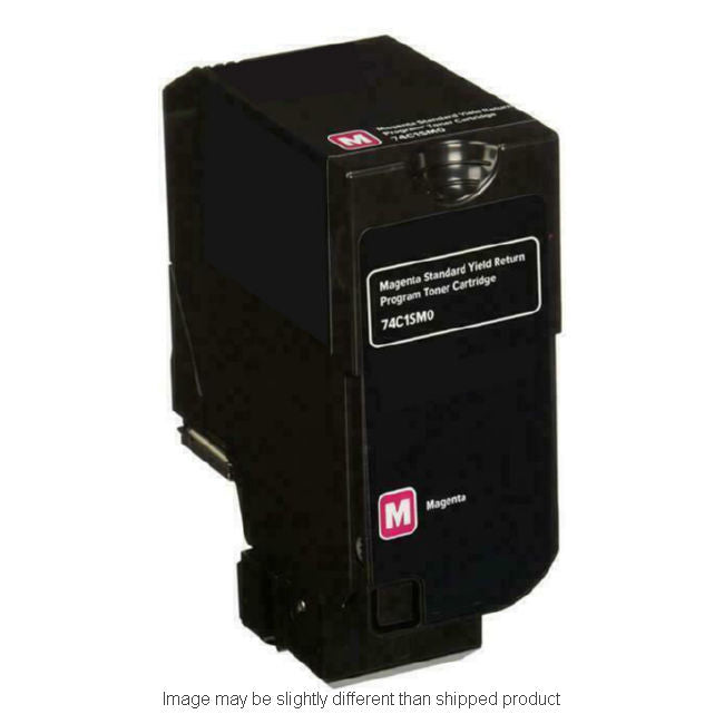 COMPRP LEXMARK 74C1SM0 SD YLD MAGENTA TONER