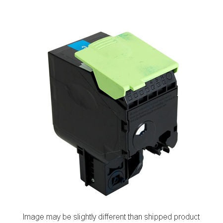COMPRP LEXMARK 80C0H20 HI YLD CYAN TONER