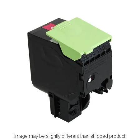 Magenta Lexmark toner cartridge 80C1XM0 XH YLD for Lexmark printers