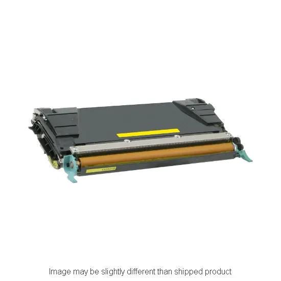 Hi-yield yellow toner cartridge for Lexmark C5240 from The Toner Depot