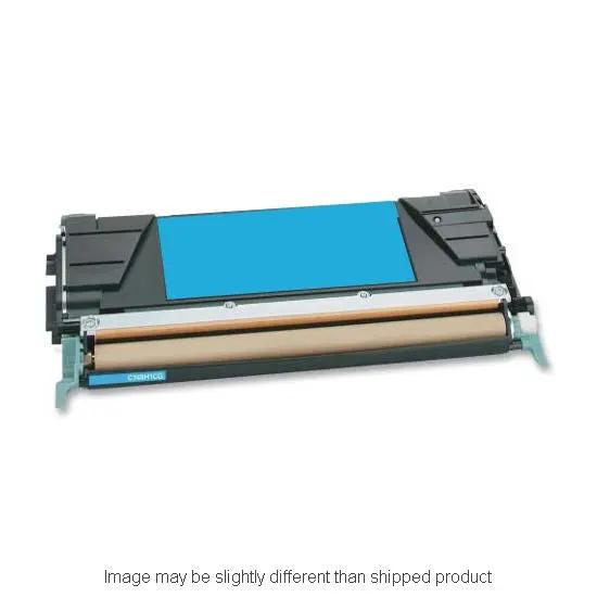 Hi-Yield cyan toner cartridge for Lexmark C748H2CG printer
