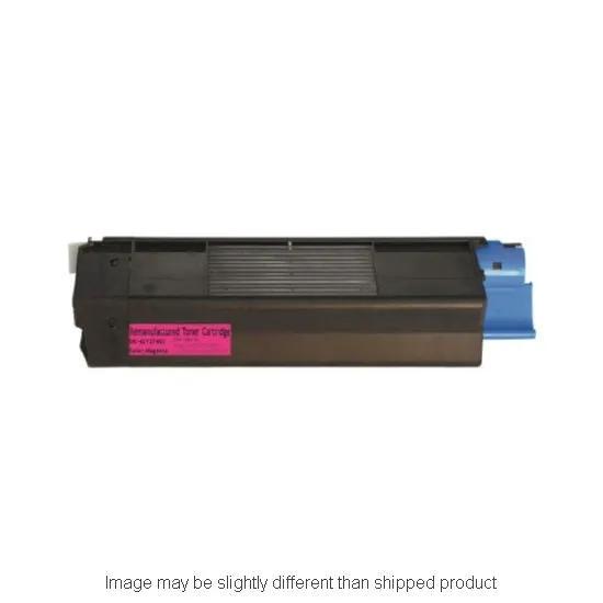 Hi-yield magenta toner cartridge OKIDATA 42127402 for printers