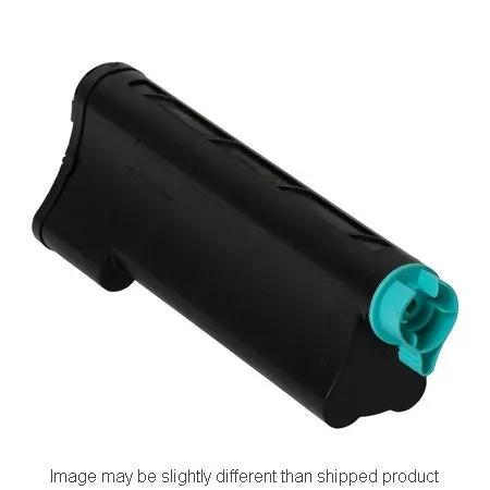 OKIDATA 43979206 LQ-HI YLD black toner cartridge with teal end-cap