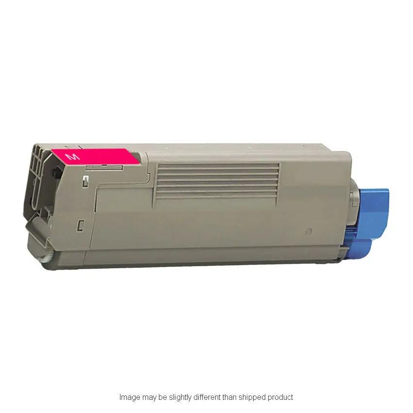 Okidata 44059110 SD YLD magenta toner cartridge with blue end cap