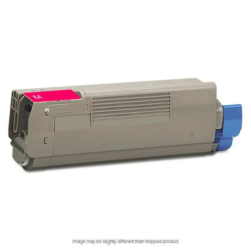 OKIDATA 44844510 magenta toner cartridge with gray body