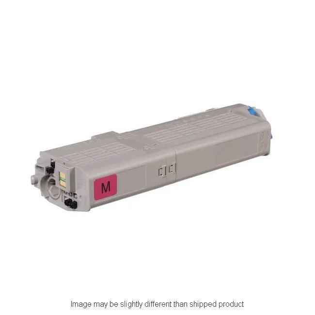 Hi-Yield magenta toner cartridge, OKIDATA 46490602.