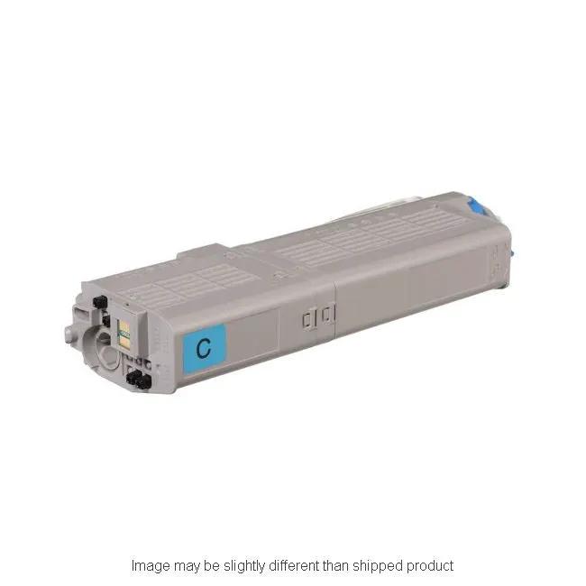 OKIDATA 46490603 cyan high-yield toner cartridge