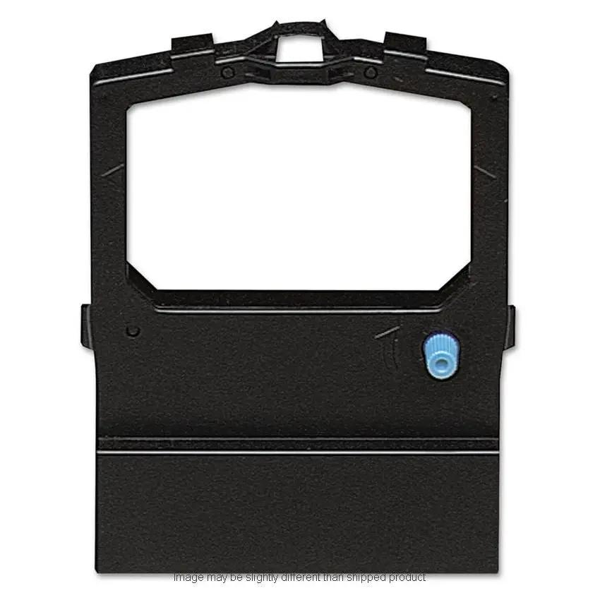 Okidata 52106001 6-Black print ribbons, black ribbon cartridge with blue knob
