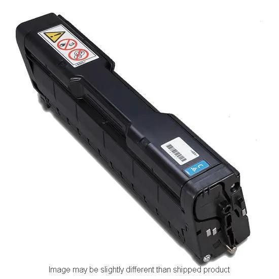 Ricoh cyan toner cartridge for printers by The Toner Depot