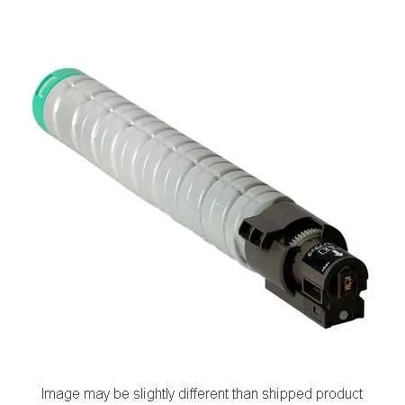 Ricoh 821255 SD YLD black toner cartridge with green end cap