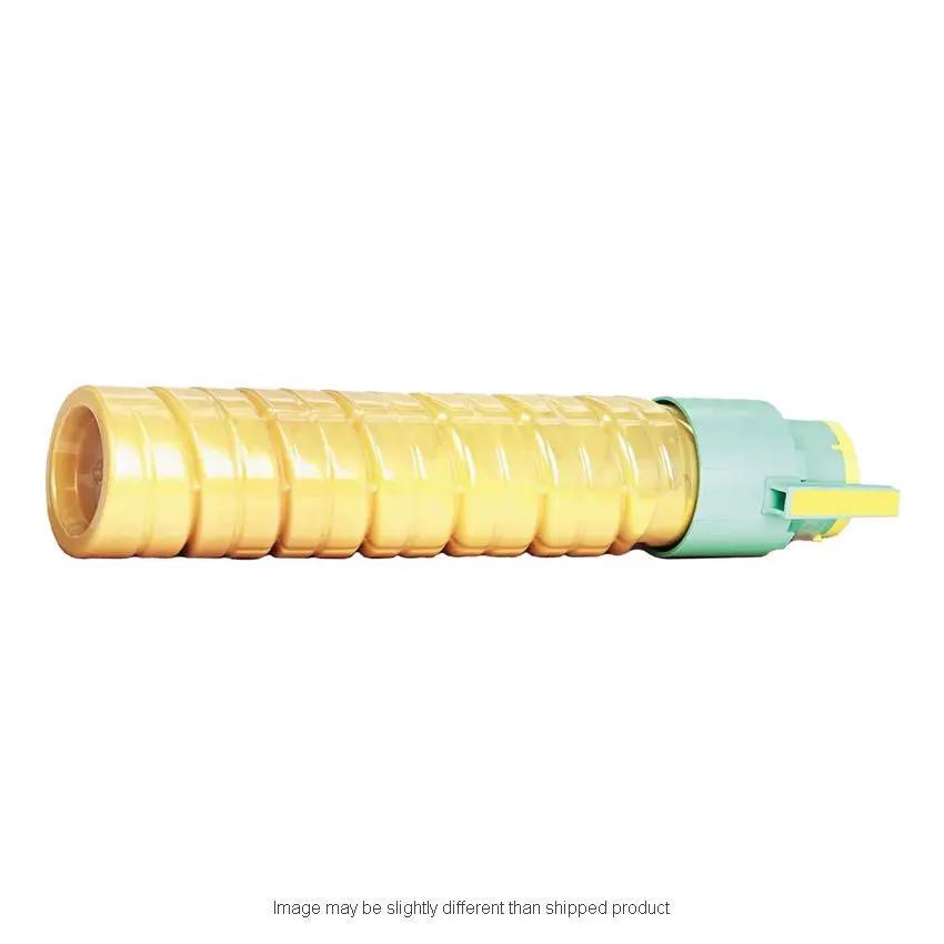Ricoh 841339 SD yellow toner cartridge with teal end cap