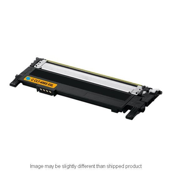 COMPRP SAMSUNG CLT - C406S SD YLD CYAN TONER - The Toner Depot