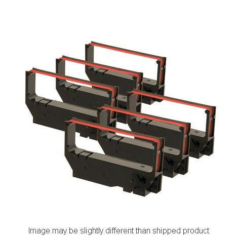 COMPRP STAR RC - 200BR POS 6 - BLACK/RED NYLON RIBBON - The Toner Depot