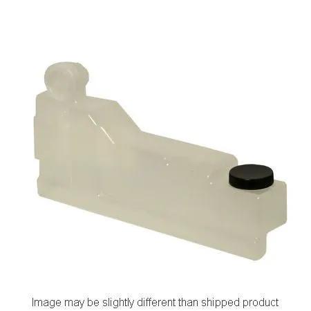 Waste toner container for Toshiba TB3520, white plastic with black cap.