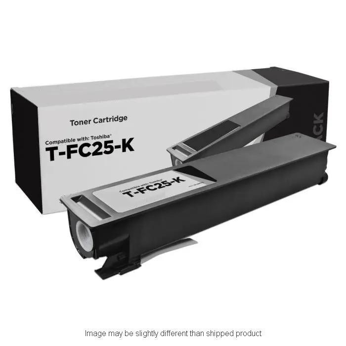 Toshiba T-FC25-K SD YLD black toner cartridge by COMPRP