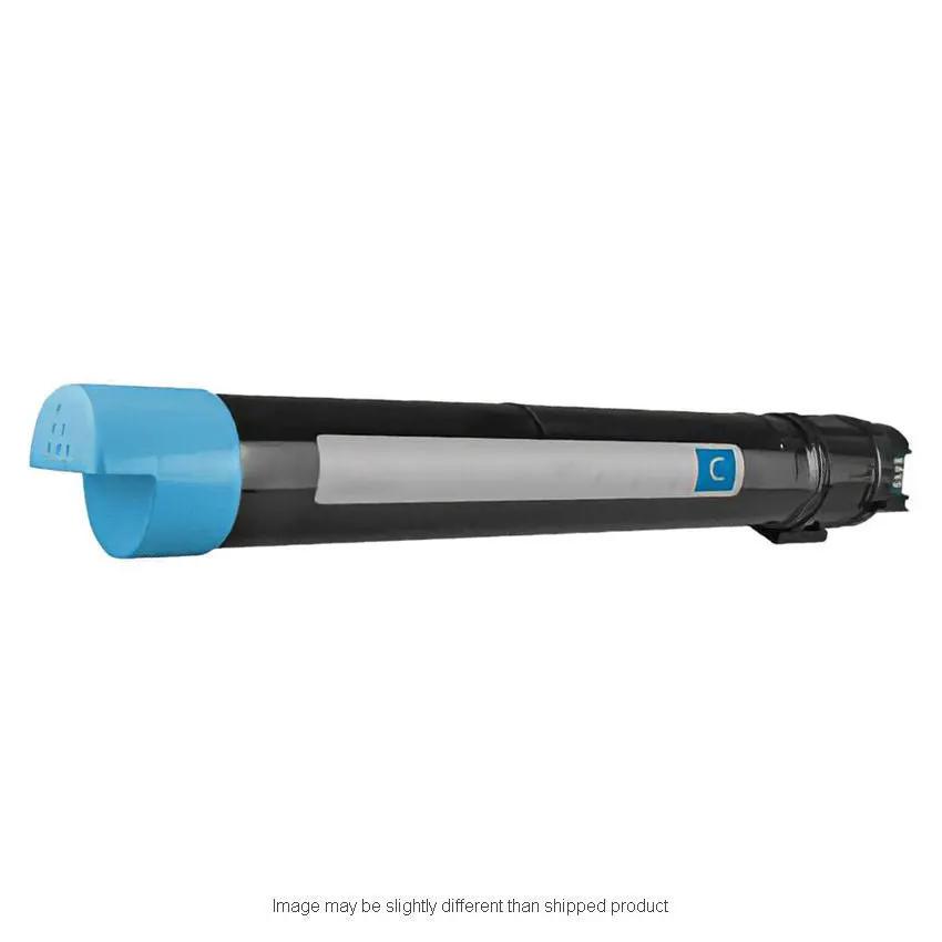 Hi-yield cyan toner cartridge, Xerox, with blue end cap