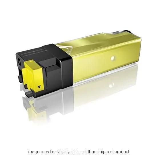 HI-YLD YELLOW TONER cartridge for Xerox 106R01596, high-yield yellow toner