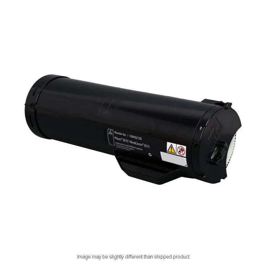 LQ-SD YLD Black toner cartridge, Xerox 106R02720, cylindrical unit