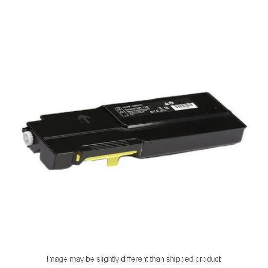 Xerox yellow toner cartridge 106R03525, black body with yellow indicator