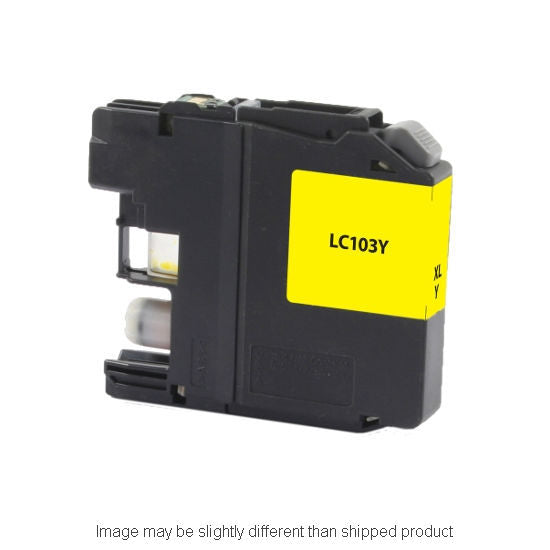 COMPRP BROTHER LC103 HI YLD YELLOW INK