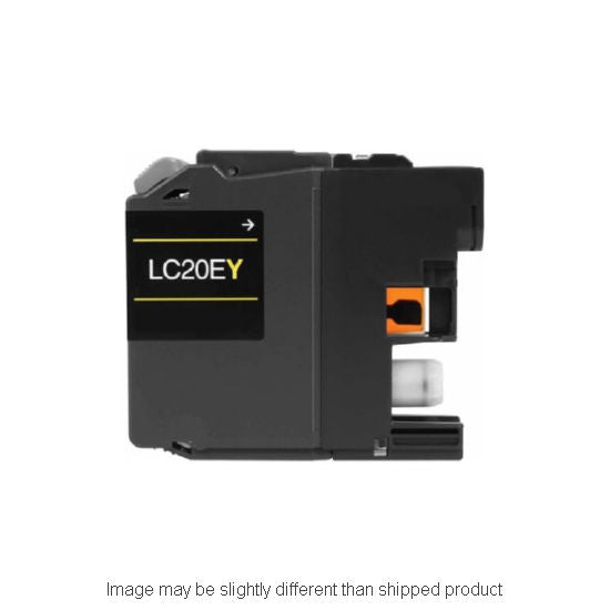 COMPRP BROTHER LC20E SUPER HI YELLOW INK