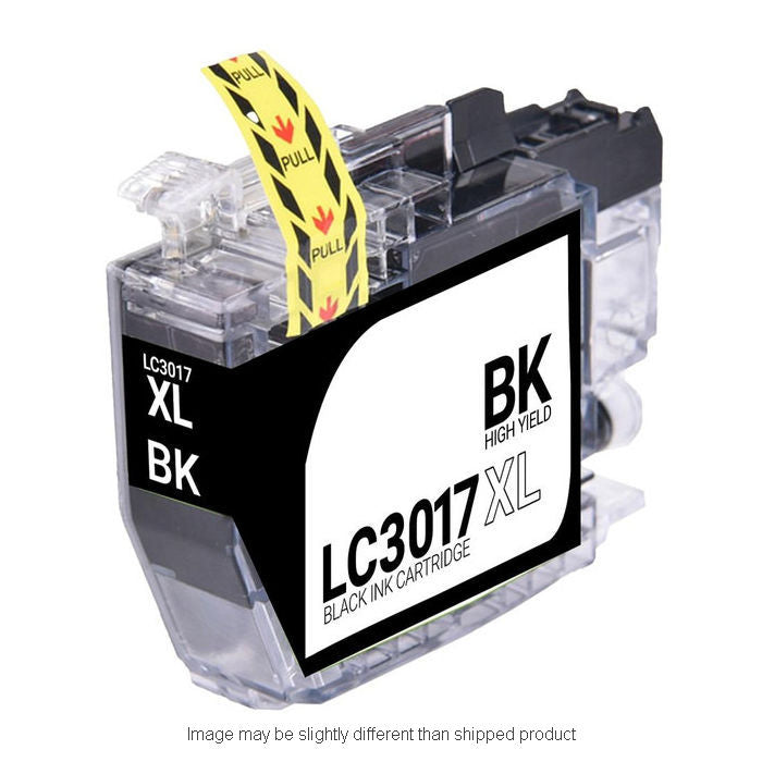 COMPRP BROTHER LC3017 HI YLD BLACK INK