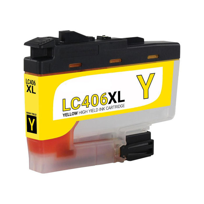 COMPRP BROTHER LC406XL HI YLD YELLOW INK