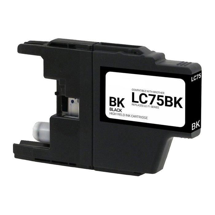 COMPRP BROTHER LC75 HI YLD BLACK INK