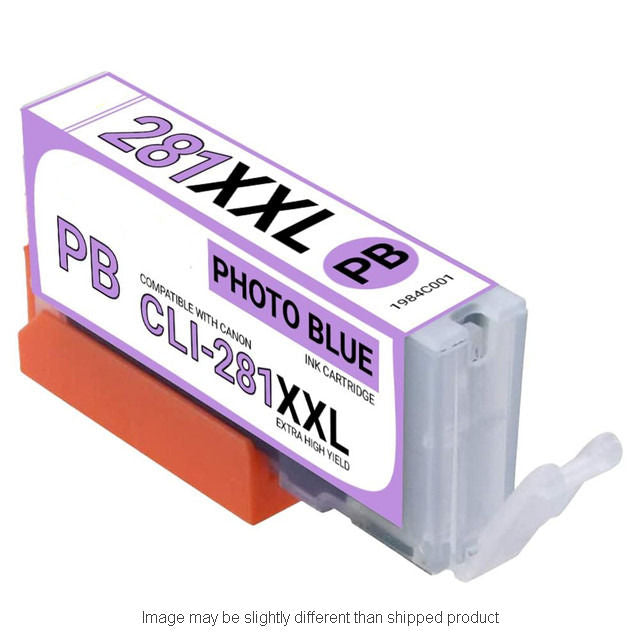 COMPRP CANON 1984C001 CLI281XXL XH BLUE INK