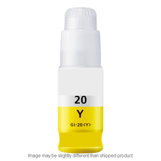 COMPRP CANON 3396C001 GI20 HI YELLOW INK