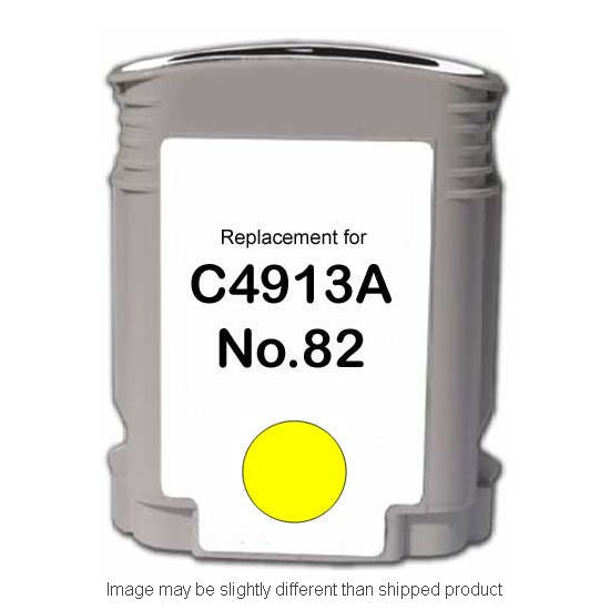 COMPRP HP C4913A LQ-#82 HI YLD YELLOW INK