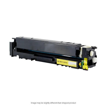 Compatible HP W2112X 206X Yellow High-Yield Toner Cartridge