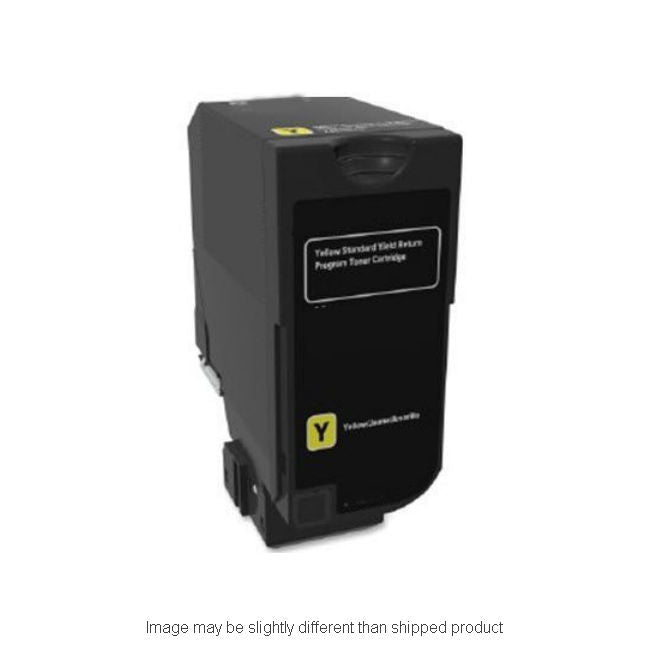 COMPRP LEXMARK 74C10Y0 LW YLD YELLOW TONER