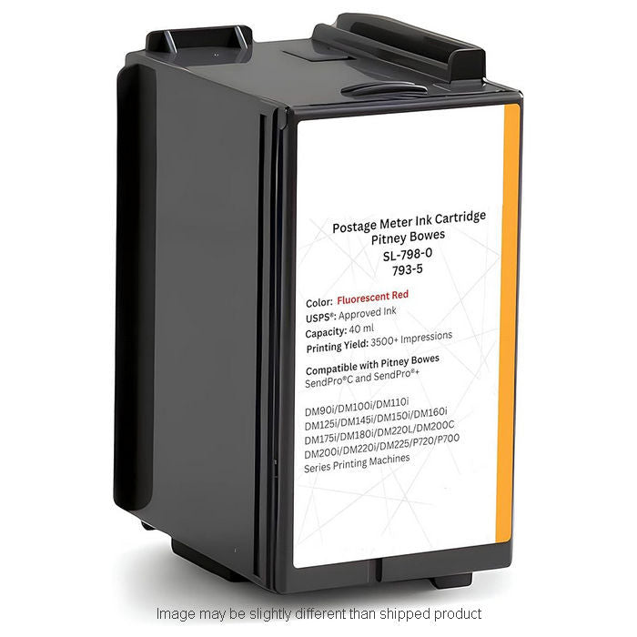 COMPRP PITNEY BOWES 7935 FLUORESCENT RED INK